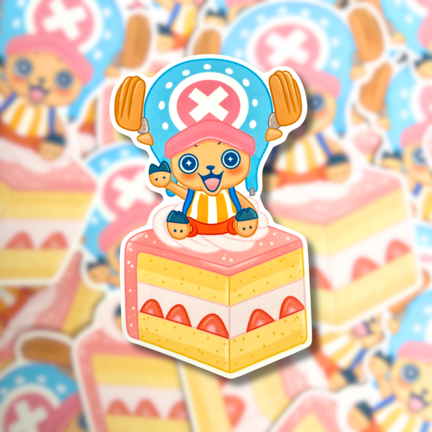 Chopper Cake Sticker