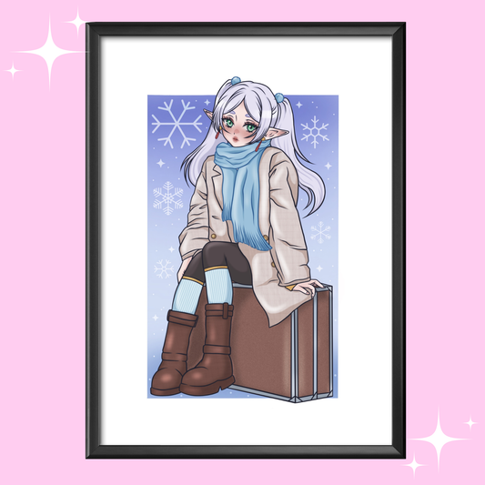 Winter Frieren Print